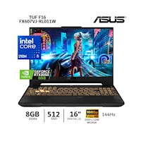 Laptop Asus Tuf Gaming F16 Rtx3050 Intel Core 5 210H 8Gb 512Gbssd Fx607Vj-Rl011W 16 Fhd